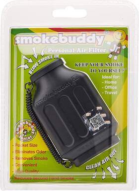 Brand Smokebuddy 777467560322 Jr Black Personal Air Filter