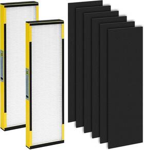 Branded 757277157028 2 Pack Replacement Flt4825 Filter B With 8 Carbon Pre-filters For Guardian