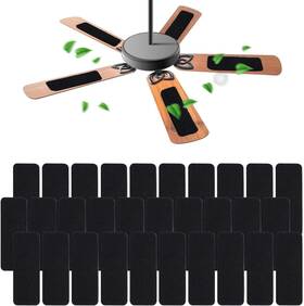 Qw001 Branded 30pcs Ceiling Fan Filter Activated Carbon Air Universal Blade