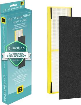 Branded01 313054559548 Filter B Hepa Pure Genuine Air Purifier Replacement Removes 99.97% Of Po