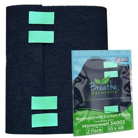 34002 Breathe Naturally 700814981747 Filters With Honeywell Air Purifier 34002- Activated Carbon Prefilter - Filte
