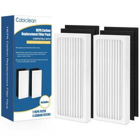 2554662 Cabiclean 2 Pack 04383 04384 Replacement Filter Compatible With Hamilton Beach Ai
