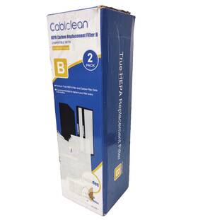 Cabiclean 445033686624 True Hepa Filter B Replacement 2-pack Flt4825 For G-guardian Models
