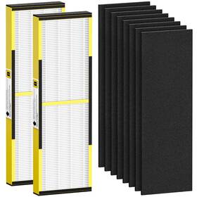 4825-2yellow Cabiclean Flt4825 Filter B True Hepa Replacement Compatible With Air Purifier Models Ac
