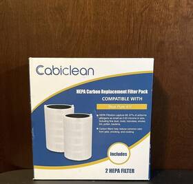 Cabiclean 769135160248 Blue Pure 411 Replacement Filters Compatible With Blueair Genuine