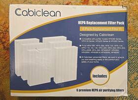 Nb-105 Cabiclean Hepa Replacement Filter Pack - 6 Type R Filters