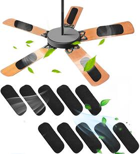Hccl-002 Caczt Ceiling Fan Filters For Blades 10 Pack Set Activated Carbon Air