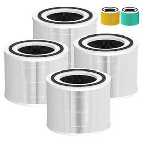 Hp-14-4 Caehomly 4 Pack 14 True Hepa Replacement Filter Compatible With Puro 240 Air Purifier
