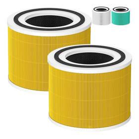 Yw-14 Caehomly 2 Pack 14 True Hepa Pet Care Replacement Filter Compatible With 240 Air Purif