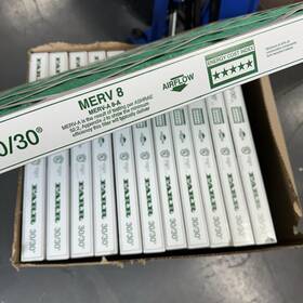 Cmf498800-003 Camfil Pack Of 12 Filters 25x20x2 Camfill Farr 049880-003 30/30 Merv 8 1740 Cfm New