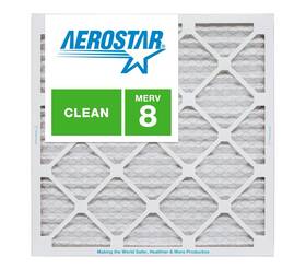 Canopy 192212040261 Aerostar 16x16x1 Merv 8 Furnace Air Filter 4 Pack