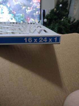 Canopy 192212040315 Aerostar 16x24x1 Merv 8 Furnace Air Filter 6 Pack