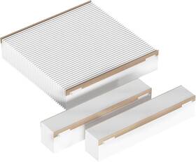 401-3334 Carmerny 3-pack 401 Furnace Filter Replacement For Aprilaire 2400 Merv 10 16x25x6