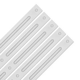 V3-decostrp-wto Ceilume Decorative Strips - White 25pk