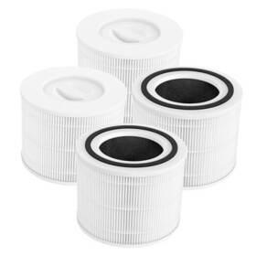 Air240 Cfkreya True Hepa 14 Replacement Filter Compatible With Puroair 240 Air 4 Pack
