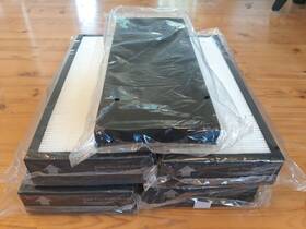 Cfk-veva-8000-4 Cfkreya 8 4 True Hepa Carbon Pre-filters For Veva 8000 Elite Pro Series Air Purifiers