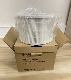Ct-c-400 Cleantech Uv-c Air Purifier Oem Replacement Filter H11 Hepa Clean-tech