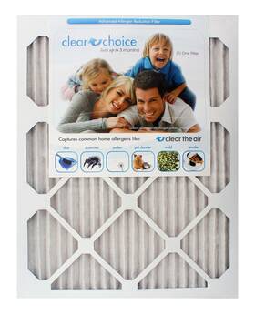 Az2-v2-cta-m8-021620 Clear The Air 16x20x2 Merv 8 Furnace Filter 12pack