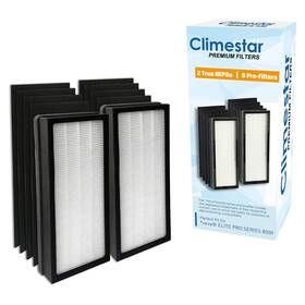 B07swjm38s Climestar 2-pack H13 Grade True Hepa Filters And 8 Pre-filter Set Replacement Compatibl