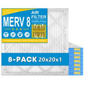 20x20x1merv8-4 Cobectal 20x20x1 Merv 8 High Efficiency Pleated Hvac Furnace And Air Conditioner Packs