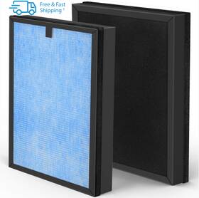 Ft-mk07 Cokwair 2x Mk07 Air Filter For Aroeve Purifier H13 Hepa Activated Carbon Dust Smoke