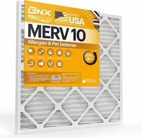 Converting Llc 313042769706 Trufilter 16x20x1 Merv 10 6-pack Ac Furnace Air Filter - Made In Usa Pleated