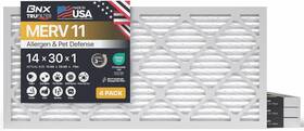 Converting Llc 744110863147 Trufilter 14x30x1 Air Filter Merv 11 4-pack - Made In Usa Allergen Defense E