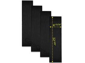 Corecarbon 725084371227 4-pack Exact Fitment Pre-filter Designed To Fit Honeywell Compact Airgenius 4