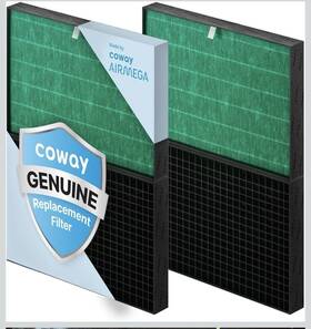 Coway 705353325762 Airmega Prox Genuine Replacement Filter Set Hepa And Active Carbon