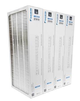 0160m00016 Daikin 4-pack - 13 Inch X 27 5 Pleated Merv 15 Replacement Filter