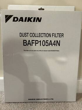 Bafp101a4n Daikin Hepa Filter Air Purifier Replacement Purifiers Re