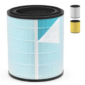 Lv-h133 Dajdah 789537596124 Smoke Remover Replacement Filter Compatible With Levoit Air Purifier