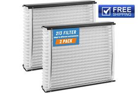 4200 Defiltro 658370899597 2pk 213 Filter For Aprilaire 1210 1620 2120 2200 2210 2216 3201 20x25x4 Inch