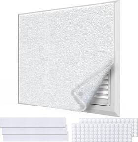 De-glm0525wh Demiwise Air Vent Filter 20x100 Inch Cut To Fit 50 Filters Electrostatic F