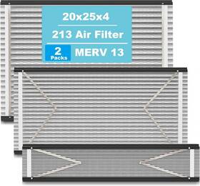 1210 Dengeson 313047386373 2-pack 213 Replacement Filter Compatible With April-aire Air Purifiers 16