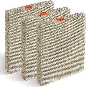 Derblue 445032883857 3 Pack 35 Water Panel Humidifier Replacement Filter Made Of Aluminum Mesh Compat