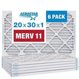 Details In Description 192212012985 Aerostar 20x30x1 Merv 11 Pleated Air Filter Ac Furnace 6 Pack A