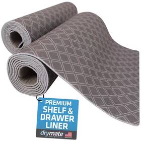 Drymate 313056623612 Premium Taupe 12 Inch D X 0.13 H 59 L Slip Resistant Absorbent Waterpro