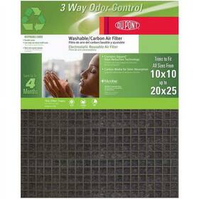 Afoaw2025 Dupont 3-way Odour Control Carbon Fibre Adjustable Air Filter 20 X25