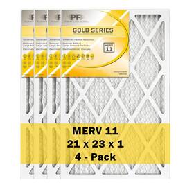 Kg21x23x1a Dupont Purafilter Gold 21x23x1 Actual Size Merv 11 1-inch Filter 4 Pack
