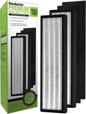 T500-2 Durabasics 744759369369 Hepa Filters Compatible With Alen Pack Replacement Filter