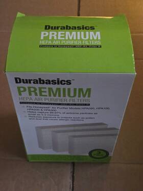 X001qy8057 Durabasics 3-pack - Premium Hepa Air Purifier Filters Compatible With Honeywell See Notes