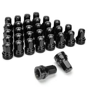 80n20p-32 Dynofit 14mmx1.5 Oem Lug Nuts Fit F-250 F-350 2017-2024 32pcs Flat/mag Seat