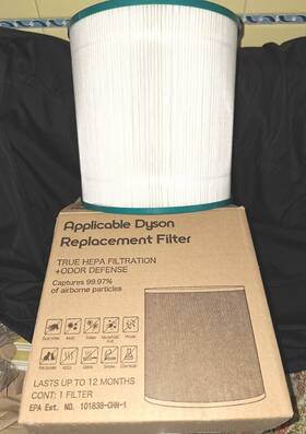 Am11 Dyson 414753140708 Filter Replacement For Tp01 Tp02 Tp03 Pure Cool Link Tower Purifie