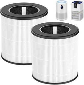 Ecleanfy 445030456442 B-d02l/m05/ H13 Filter Compatible Vewior Mooka B-d02l/m05 Tailulu D10 2 Pack