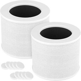Ecleanfy 705354009494 2-pack Core Mini Filter Compatible With Levoit Air Purifie-r 3-in-1 H