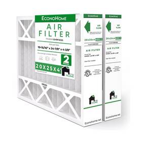 Eh2025 Econohome 20x25x4 Ac Furnace Pleated Air Filter Merv 11 Replacement Alle