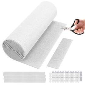 Aq-glmb2090-ek Ekaco 20 Inch X 90 Air Vent Filters With 48pcs Adhesive Hook Tape Cut To Size Fi