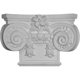 Cap19x13x05em Ekena Millwork 19-5/8 Inch X 5-1/8 13-3/8 Primed Polyurethane Large Empire Capital