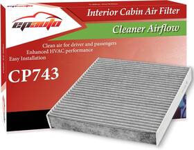 Fx35 Epauto 811244030773 Cabin Air Filter Replacement For Infiniti Nissan Gt-r Armada Titan Chrysler